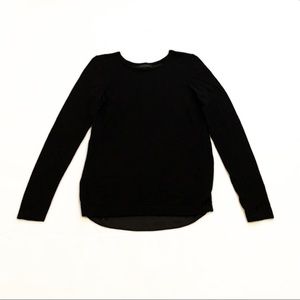 Ann Taylor Mixed Media Wool Sweater